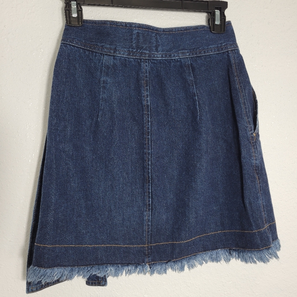 Madewell x Karen Walker® Denim Killick Skirt J7906 Size 00 - Picture 7 of 10